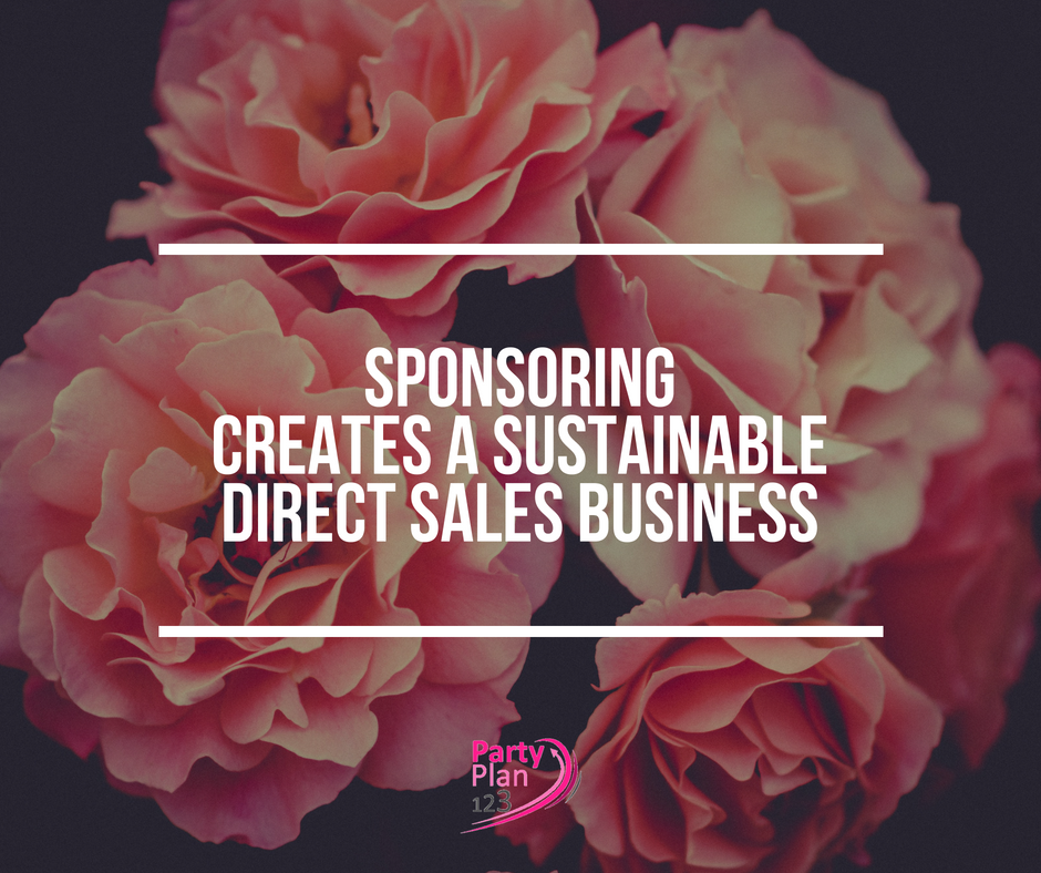 Sponsoring will grow your party plan business