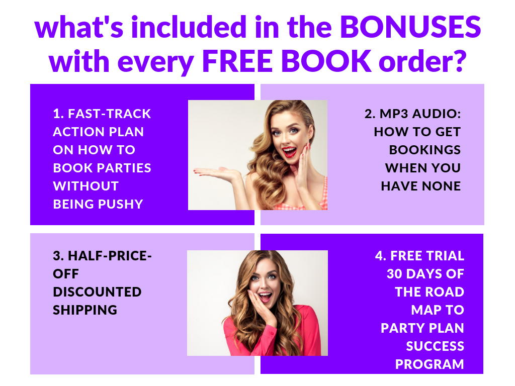 bonuses and How to Get Bookings WHEN YOU HAVE NONE in Direct Sales and Party Plan